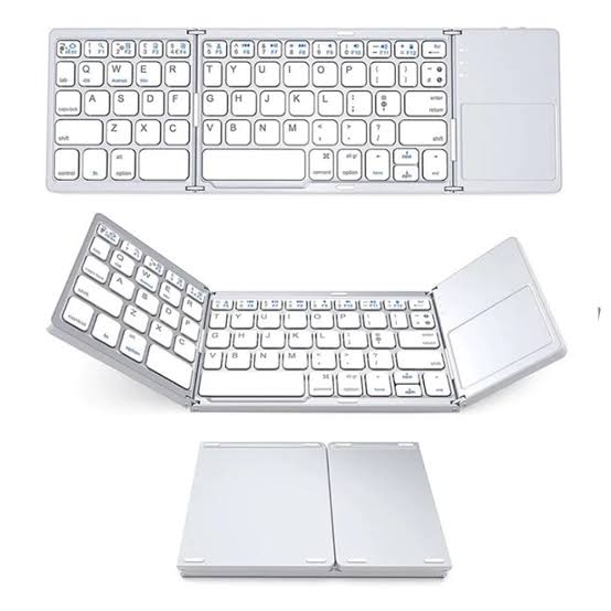 Teclado Inalambrico Plegable Con Touch P
