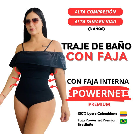 Traje de baño con Faja Rbt4500