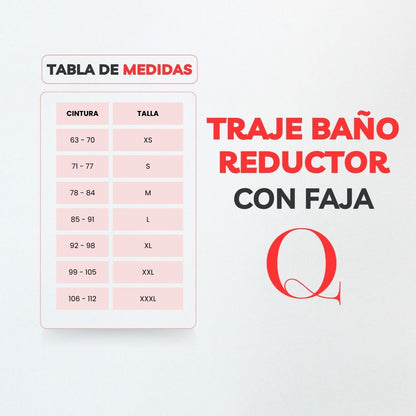 Traje de baño con Faja Rbt4500